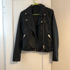 Blank NYC faux leather jacket